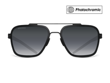  Titanium aviator sunglasses for men GRESSO Boston with Zeiss photochromic grey lenses #color_grey―photochromic