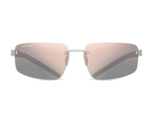 Titanium rimless sunglasses for men GRESSO Sydney with Zeiss polarized graphite lenses #color_graphite