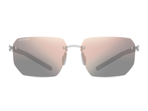 Titanium rimless sunglasses for men GRESSO Vermont with Zeiss polarized graphite lenses #color_graphite