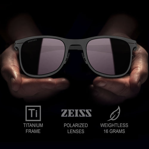 Gresso Berkley - Premium Quality Titanium Sunglasses